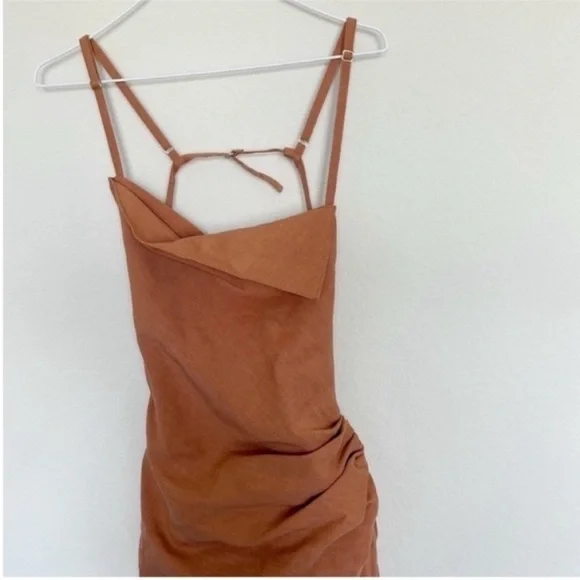 Jacquemus La Robe Saudade Asymmetrical Dress